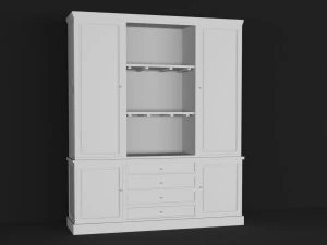 cupboard showcase 3D Model