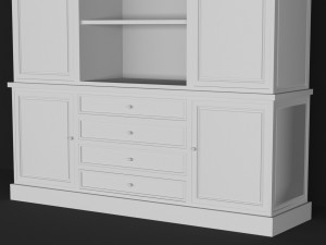 cupboard showcase 3D Model
