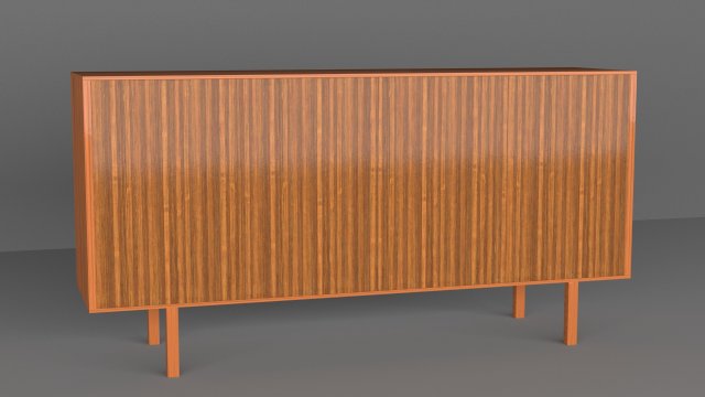 sideboard 3Dモデル .c4d .max .obj .3ds .fbx .stl .blend