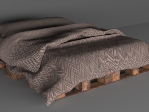 bed 3D Model