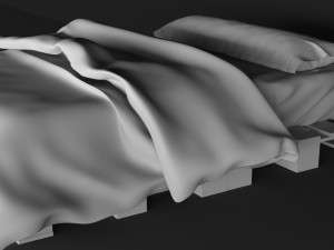 bed 3D Model