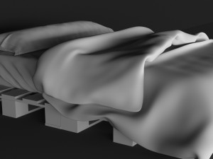 bed 3D Model
