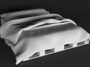 bed 3D Model