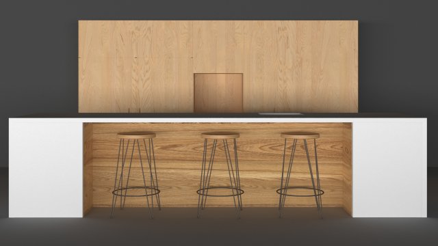 kitchen 3D 모델 .c4d .max .obj .3ds .fbx .stl .blend