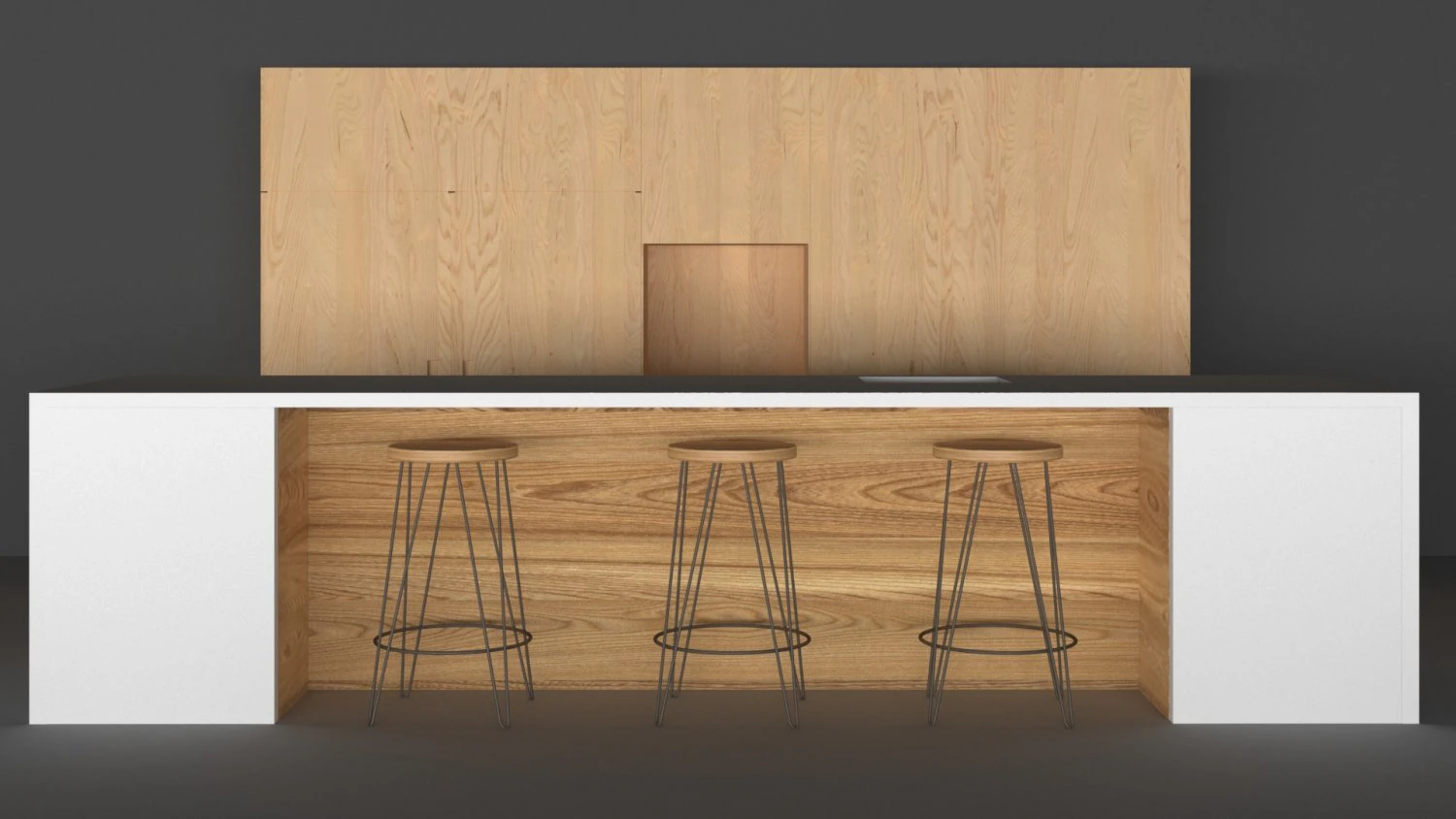 kitchen 3D Model .c4d .max .obj .3ds .fbx .stl .blend 