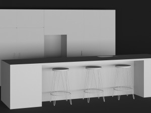 kitchen 3D 모델