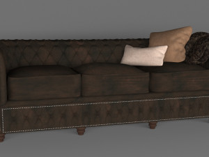 chester sofa 3D Model