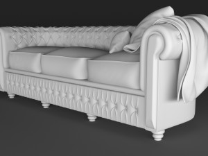 chester sofa 3D Model