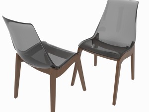 dining set of classic italian design consisting of a table and chairs Modello 3D