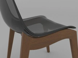 dining set of classic italian design consisting of a table and chairs 3D Model