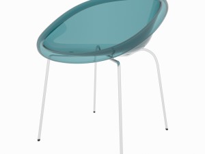 dining set of classic italian design consisting of a table and chairs Model 3D