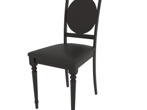 dining set of classic design consisting of a table and chairs 3D Model