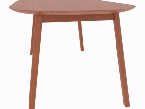 dining set consisting of a table and chairs Modelo 3D
