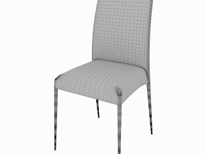 dining set consisting of a table and chairs 3D Model
