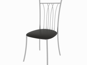 dining set consisting of a table milan venge and chairs premier Modèle 3D