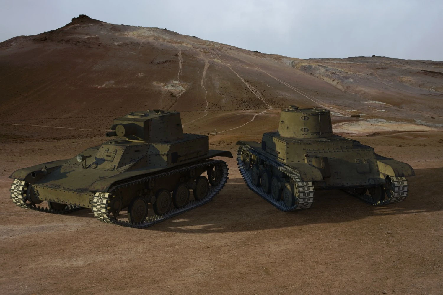 panzer 4tp 3D Model .c4d .max .obj .3ds .fbx .stl .blend 