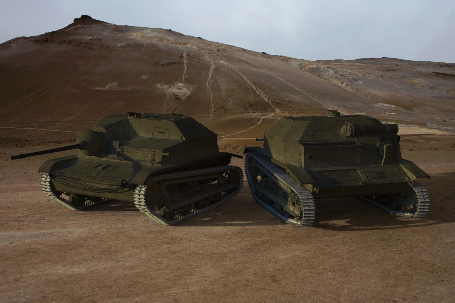 panzer tks 3D Model .c4d .max .obj .3ds .fbx .stl .blend