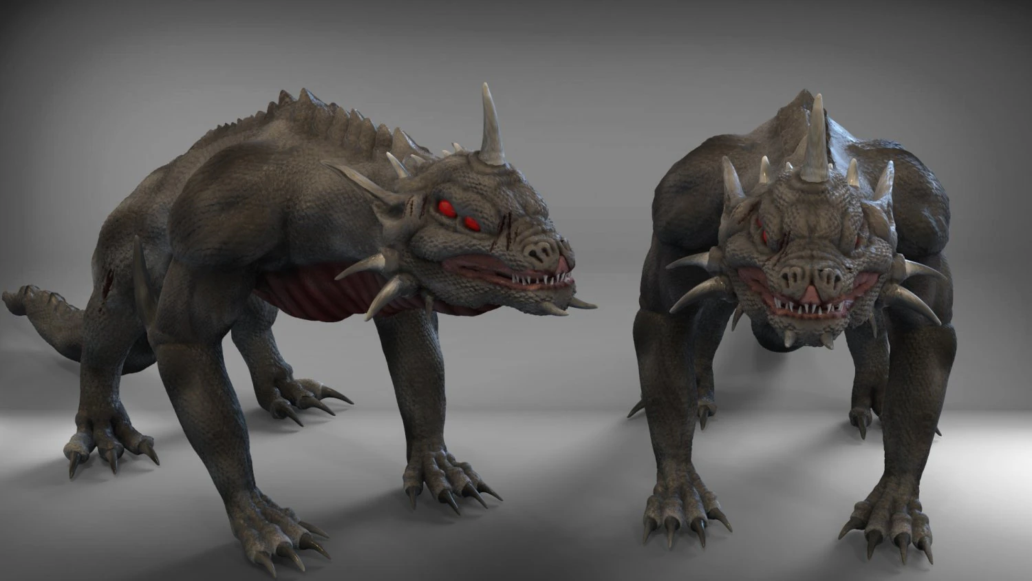 cerber 3D Model .c4d .max .obj .3ds .fbx .stl .blend 