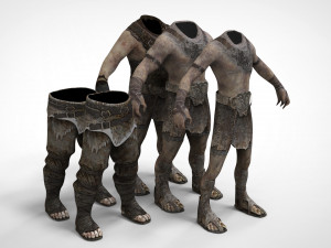 customization of orcs pack Modelo 3D