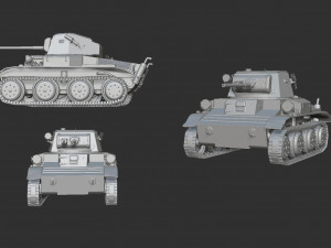 tank tetrah 3D Print Model