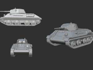 tank ltp 3D printmodel