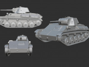 ussr tank pack print 20 tanks 1 Modèles 3D en vedette