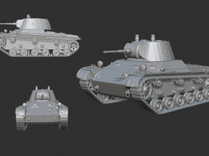 ussr tank pack print 20 tanks 1 Modèles 3D en vedette