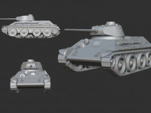 ussr tank pack print 20 tanks 1 3D Print Model
