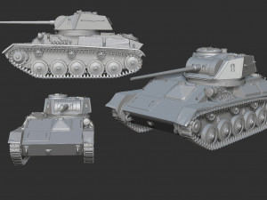ussr tank pack print 20 tanks 2 Modelo de Impressão 3D