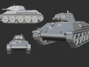 ussr tank pack print 20 tanks 2 Modelo de Impressão 3D