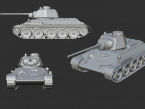 ussr tank pack print 20 tanks 2 Modelo de Impressão 3D