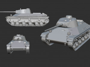 ussr tank pack print 20 tanks 2 Modelo de Impressão 3D