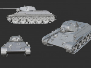 ussr tank pack print 20 tanks 2 Modelo de Impressão 3D