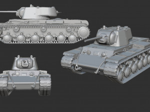 ussr tank pack print 20 tanks 2 Modelo de Impressão 3D