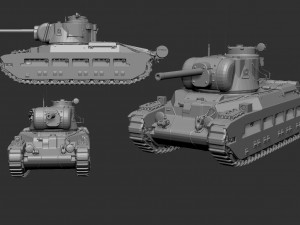 ussr tank pack print 20 tanks 2 Modelo de Impressão 3D