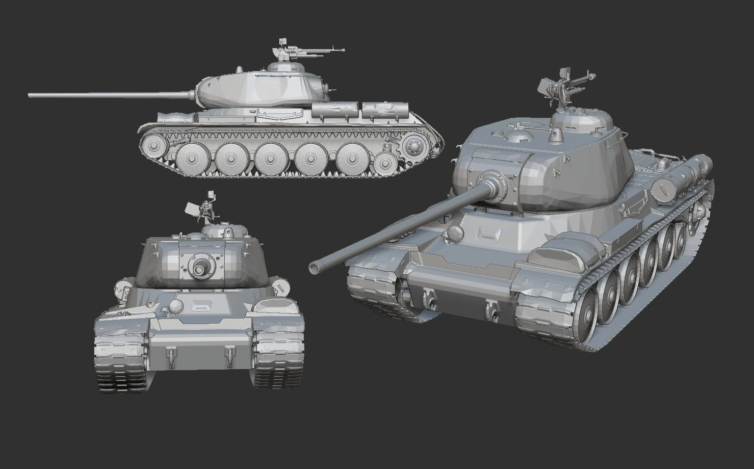 ussr tank pack print 20 tanks 3 3D Print Model .c4d .max .obj .3ds .fbx .stl .blend