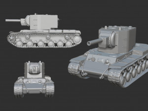 ussr tank pack print 20 tanks 3 3D Print Model