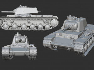 ussr tank pack print 20 tanks 3 3D Print Model