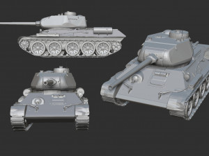ussr tank pack print 20 tanks 3 3D Print Model