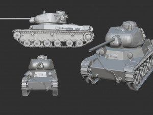 ussr tank pack print 20 tanks 3 3D Print Model