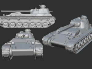 ussr tank pack print 20 tanks 3 3D Print Model