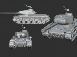 ussr tank pack print 20 tanks 3 3D Print Model