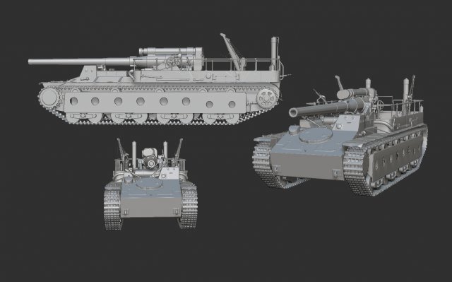 ussr tank pack print 20 tanks 4 Modelo de Impressão 3D .c4d .max .obj .3ds .fbx .stl .blend 