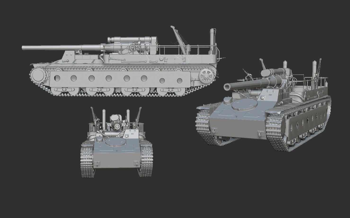 ussr tank pack print 20 tanks 4 3D Print Model .c4d .max .obj .3ds .fbx .stl .blend 