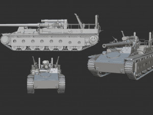ussr tank pack print 20 tanks 4 3D Print Model
