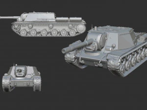 ussr tank pack print 20 tanks 4 3D Print Model