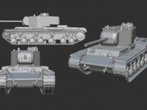 ussr tank pack print 20 tanks 4 Modelo de Impressão 3D