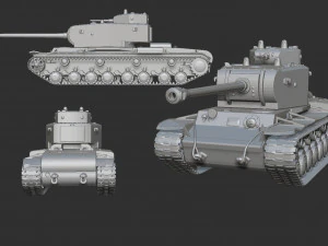 ussr tank pack print 20 tanks 4 3D Print Model