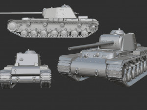 ussr tank pack print 20 tanks 4 Modelo de Impressão 3D