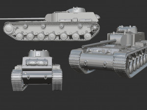 ussr tank pack print 20 tanks 4 Modelo de Impressão 3D